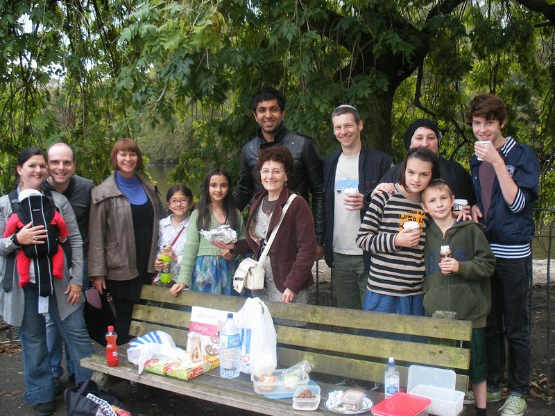 Group photo from interfaith picnic on 18 September 2011